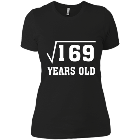 Square Root Of 169 Funny 13 Years Old T-Shirt 13th Birthday
