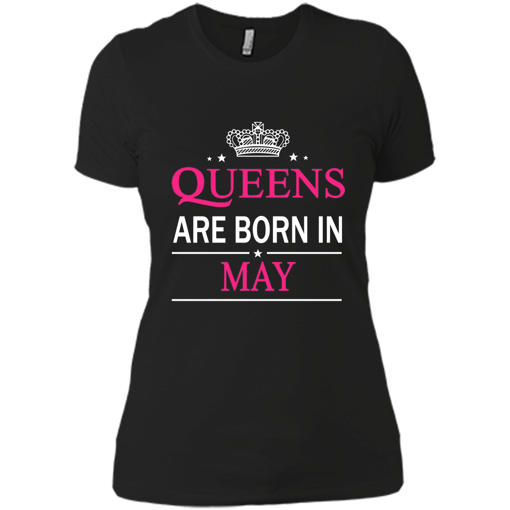 Queens Are Born In May Shirt