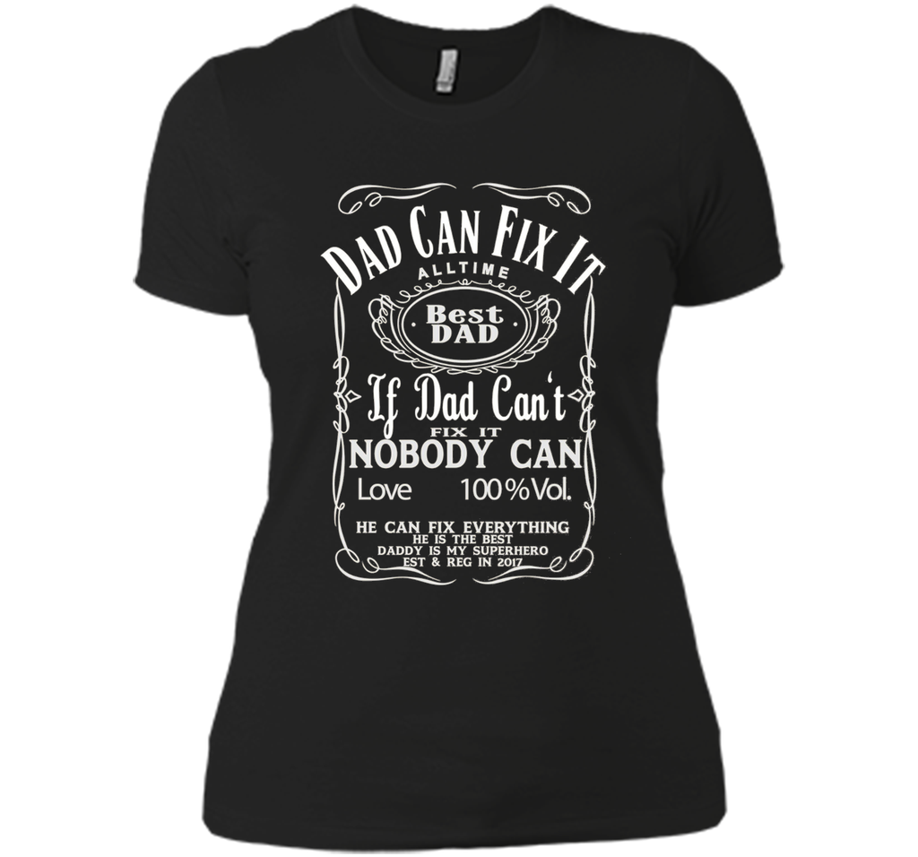 I Love my Dad BEST DAD DADDY CAN FIX IT - Superhero T-Shirt