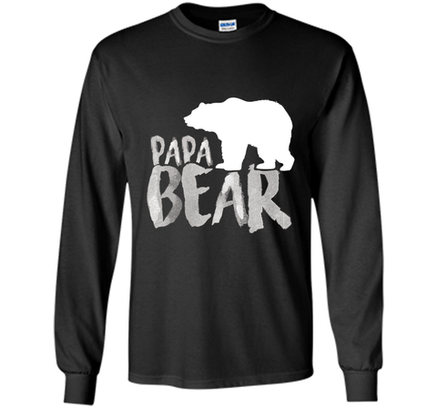 Mens Papa Bear Family Tulioct T-Shirt - Gift for father day
