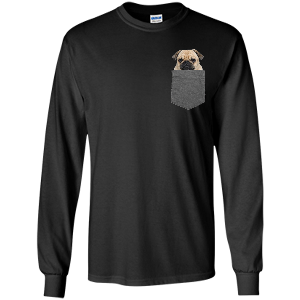 Dog in Your Pocket Tshirt Pug Shirt
