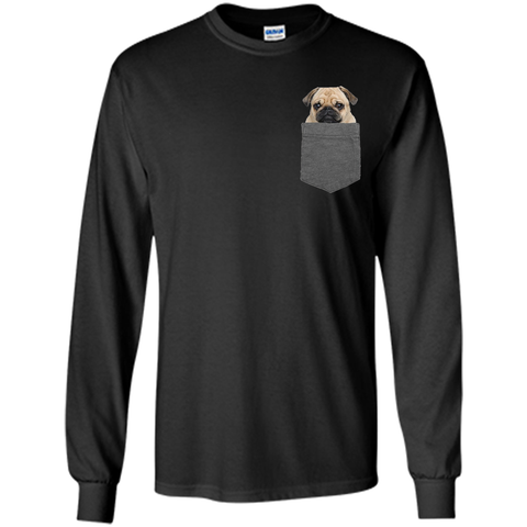 Dog in Your Pocket Tshirt Pug Shirt