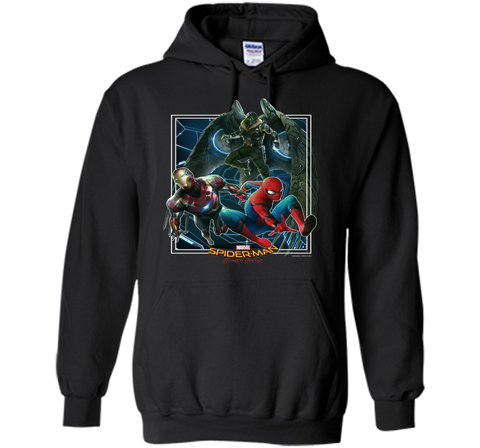 Marvel Spider-Man Homecoming Iron Man Vulture Battle T-Shirt