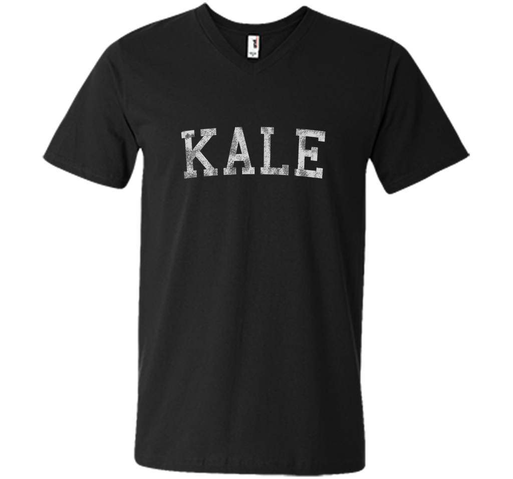 Retro Kale University Funny Vegan T-Shirt