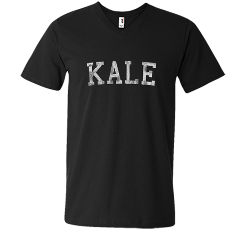 Retro Kale University Funny Vegan T-Shirt