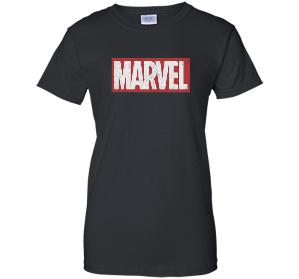 Marvel Classic Distressed Logo Graphic T-Shirt