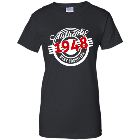 authentic 1948  mint condition t-shirt for 68th birthday