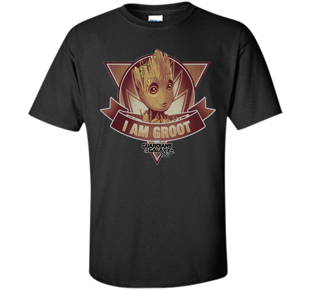 Marvel Groot Guardians of Galaxy 2 Banner Graphic T-Shirt