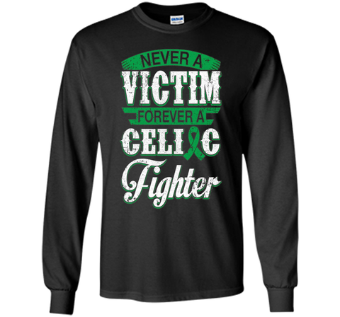 Never A Victim Forever A Celiac Fighter Shirt
