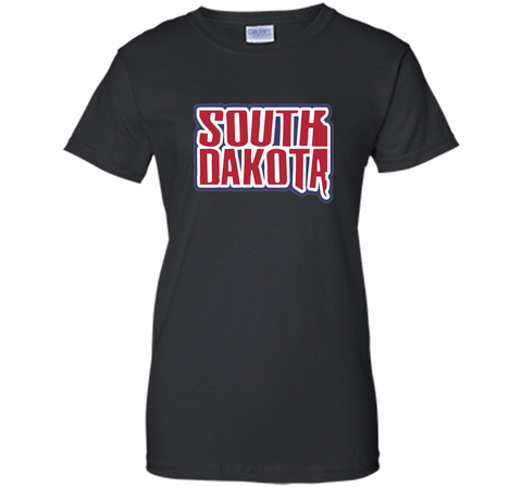 South Dakota American States Graffiti Art T-Shirt