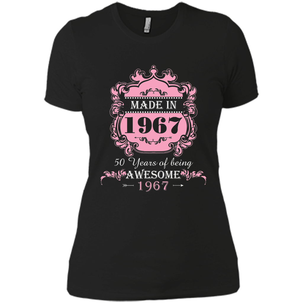 Made In 1967 T Shirt- 50 Years Old 50th Birthday Gift