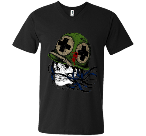 Army Skull T-Shirt Design