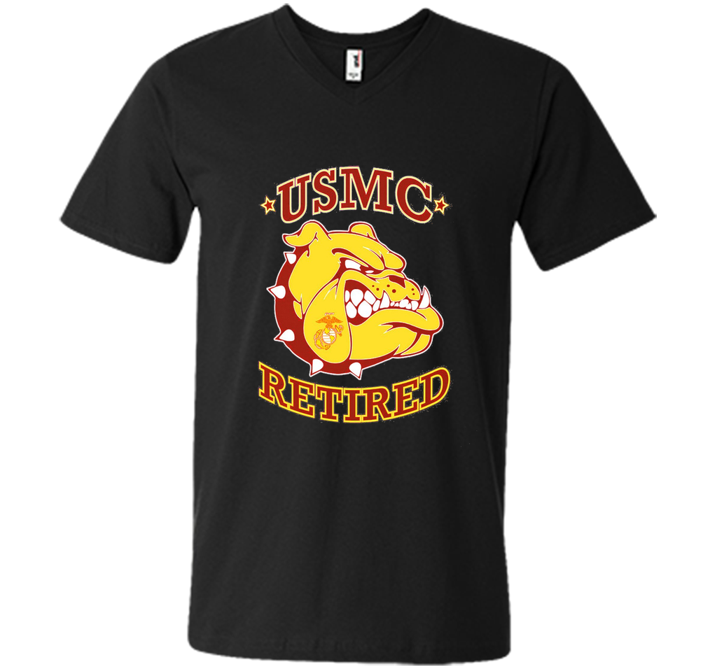 RETIRED US MARINE BULLDOG Tshirt