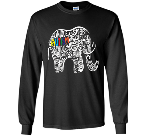 Autism Awareness Elephant T Shirt