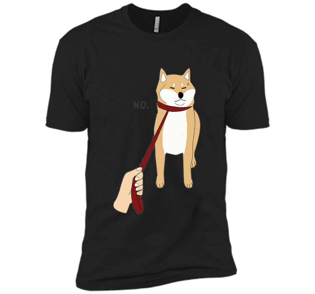 Cute Shiba Inu Shirt Nope - Doge Meme T-shirt W