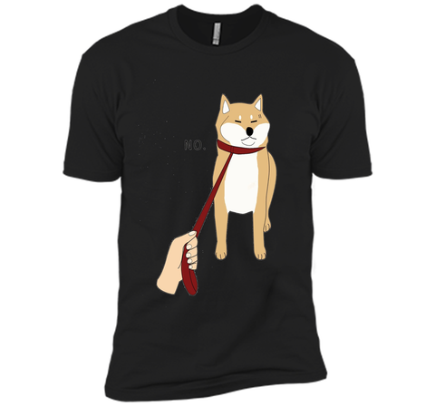 Cute Shiba Inu Shirt Nope - Doge Meme T-shirt W