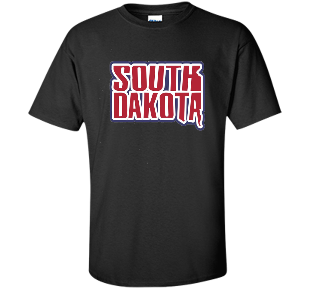 South Dakota American States Graffiti Art T-Shirt