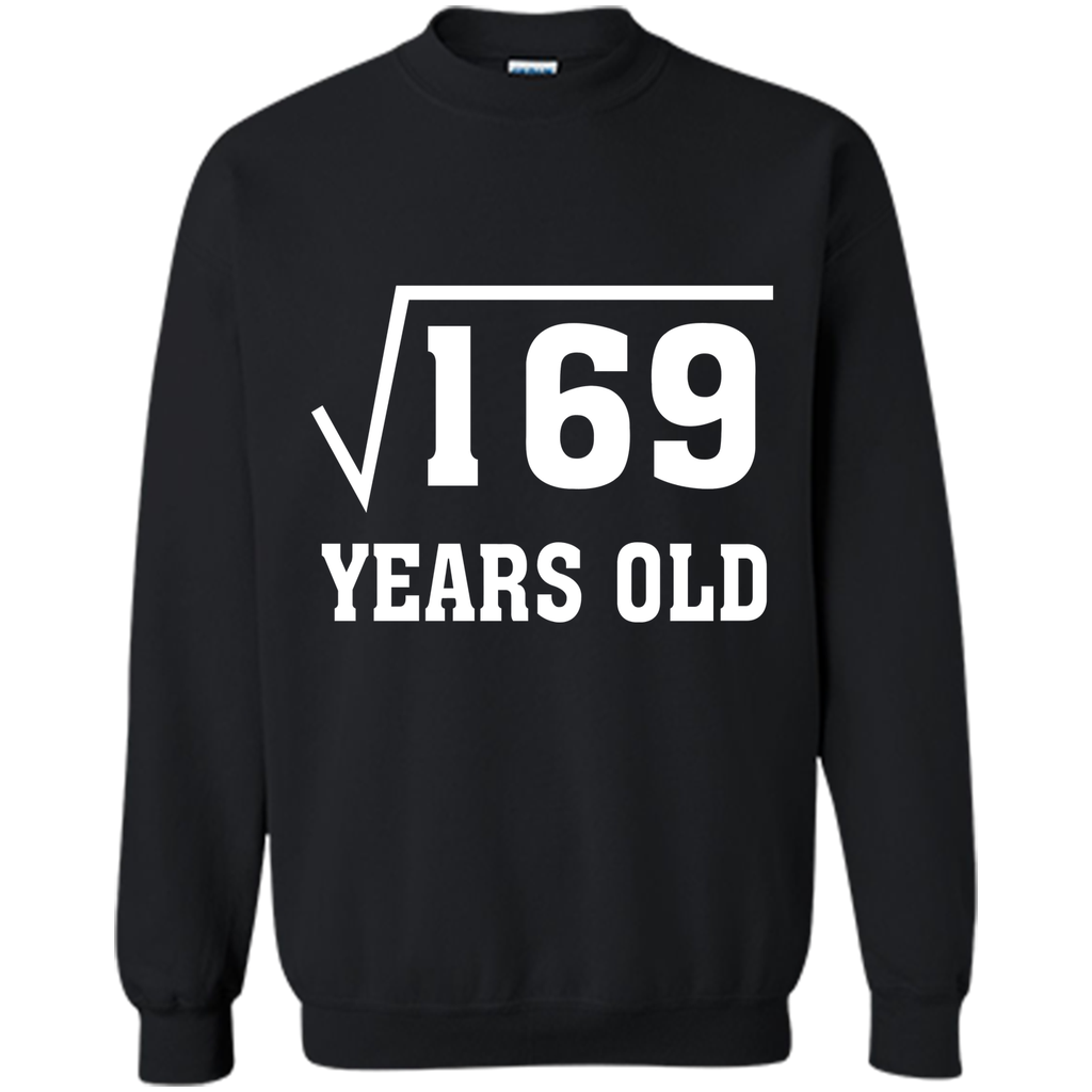 Square Root Of 169 Funny 13 Years Old T-Shirt 13th Birthday
