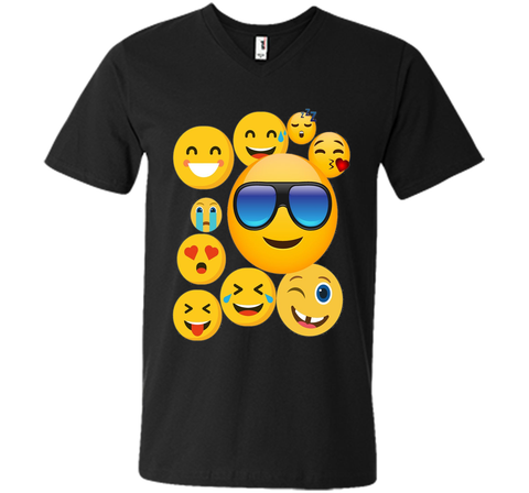 emoji wear -shirt Emoticon Cute smileys Face T-Shirt