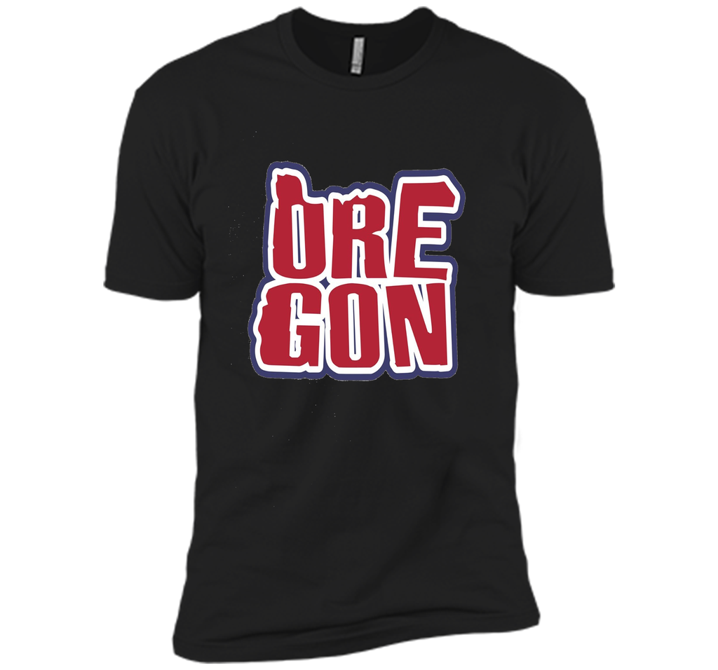 Oregon American States Graffiti Art T-Shirt