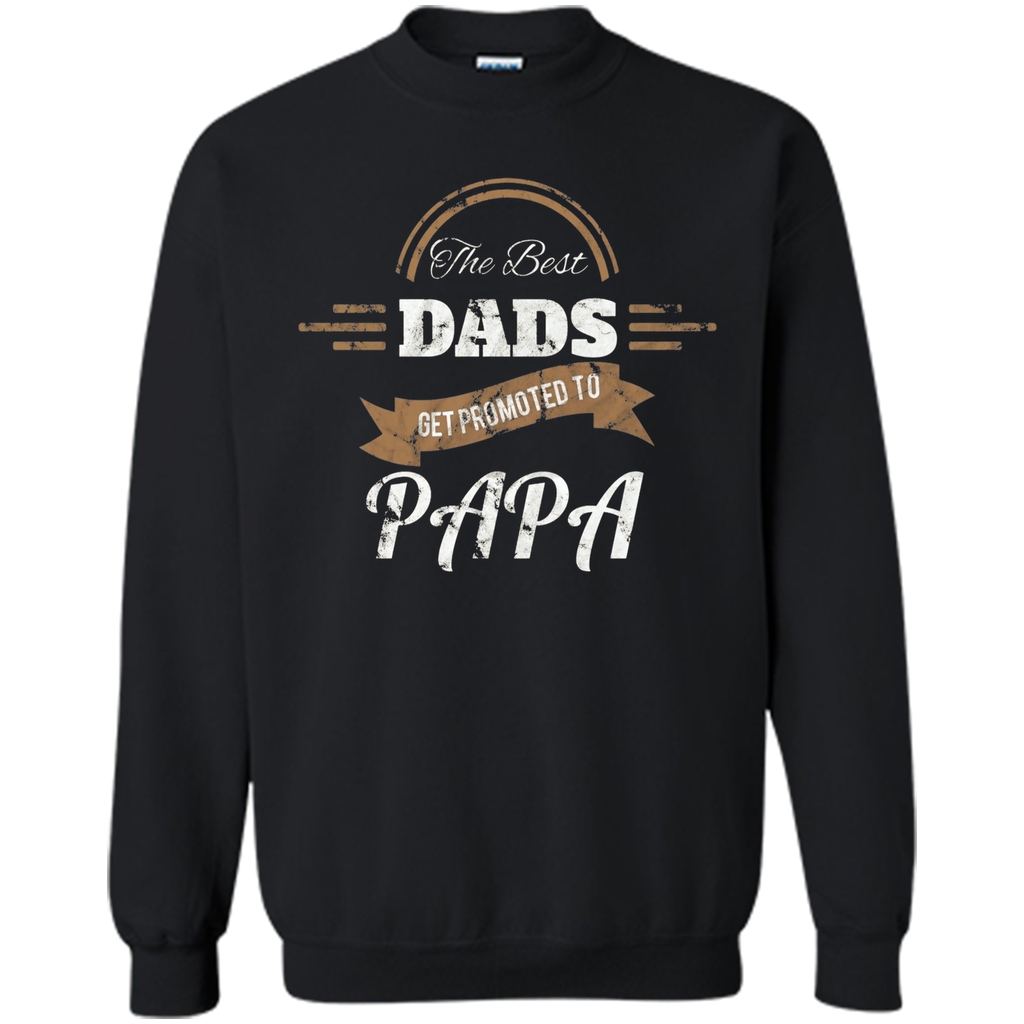 Promoted To Papa Shirt Grandpa Announcement T-Shirt