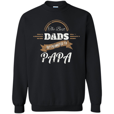 Promoted To Papa Shirt Grandpa Announcement T-Shirt