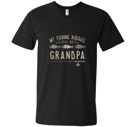 My Fishing Buddies Call Me Grandpa Shirt, Cute Father's Day