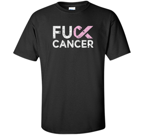 Distressed Ladies Cancer Gifts Fight Cancer T-Shirt Tee