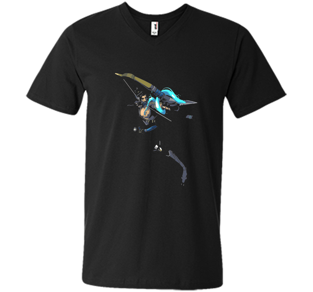 Overwatch Hanzo Dragonstrike Spray Tee Shirt