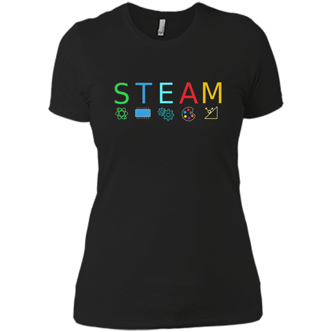 STEAM Symbols T- Shirt STEM Science Engineering ART Math Tee