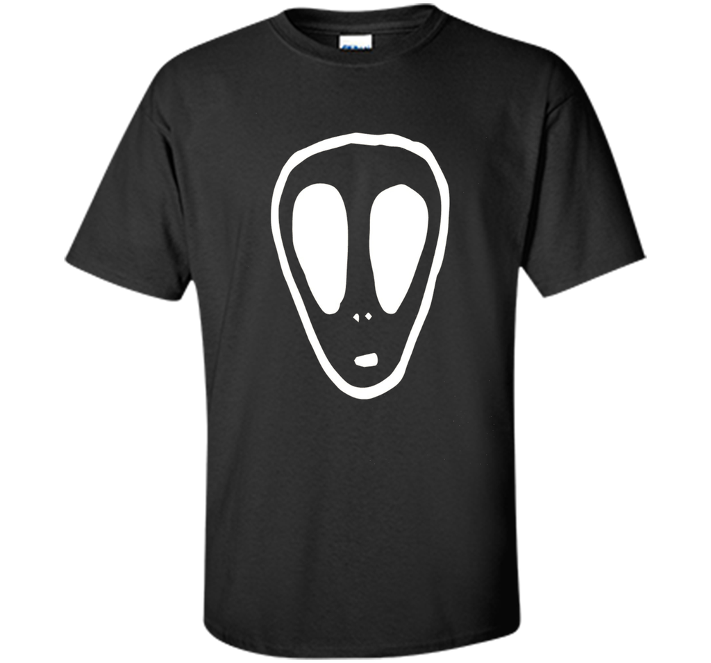 UFO Alien Face Mystery Horror T-Shirt