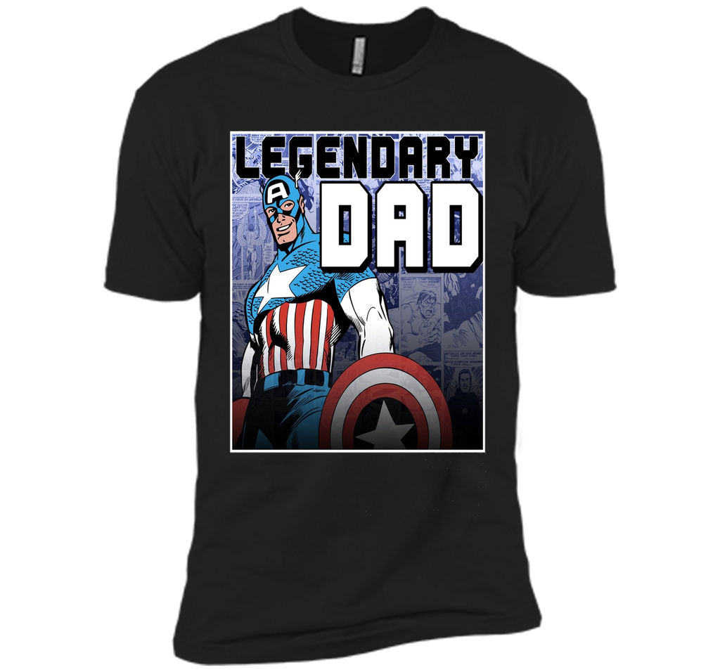 Marvel Captain America Father's Day Legend Graphic T-Shirt