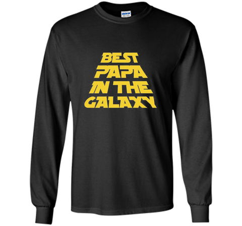 Star Wars Rebel Logo Best Papa in the Galaxy Graphic T-Shirt