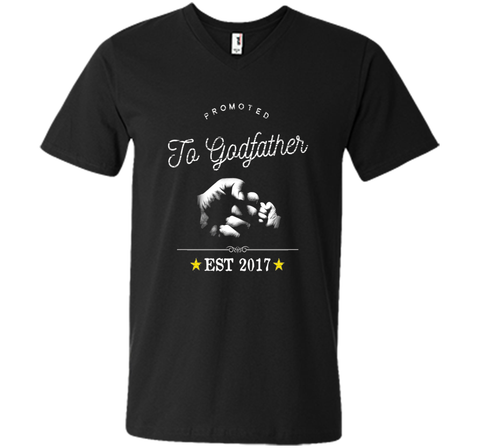 Promoted to Godfather TShirt New To Be Expecting Top Retro