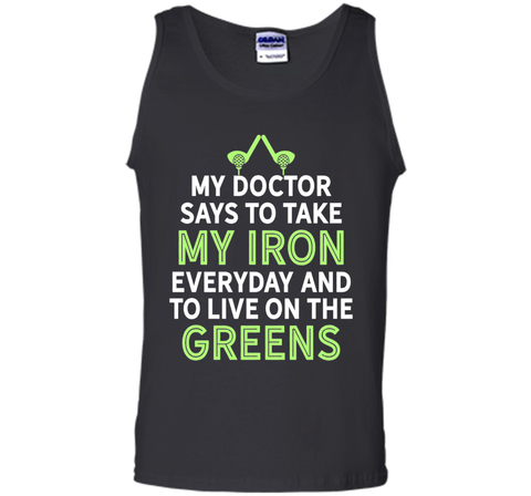 My Doctor Says To Take My Iron Funny Golf Club Humor T-Shirt