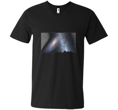 Milky Way T-Shirt Stars Andromeda Country Night Sky