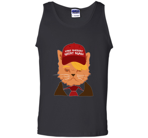 Novelty Trump Cat America T-shirt