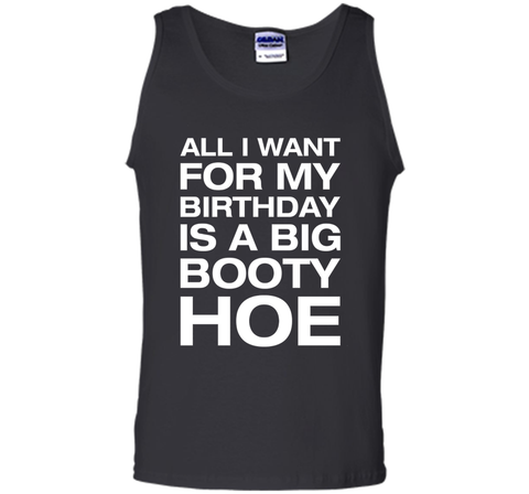 All I Want For My Birthday Is A Big Booty Hoe Funny Shirt