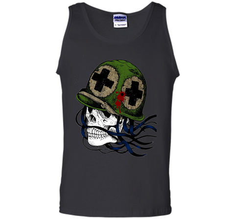 Army Skull T-Shirt Design
