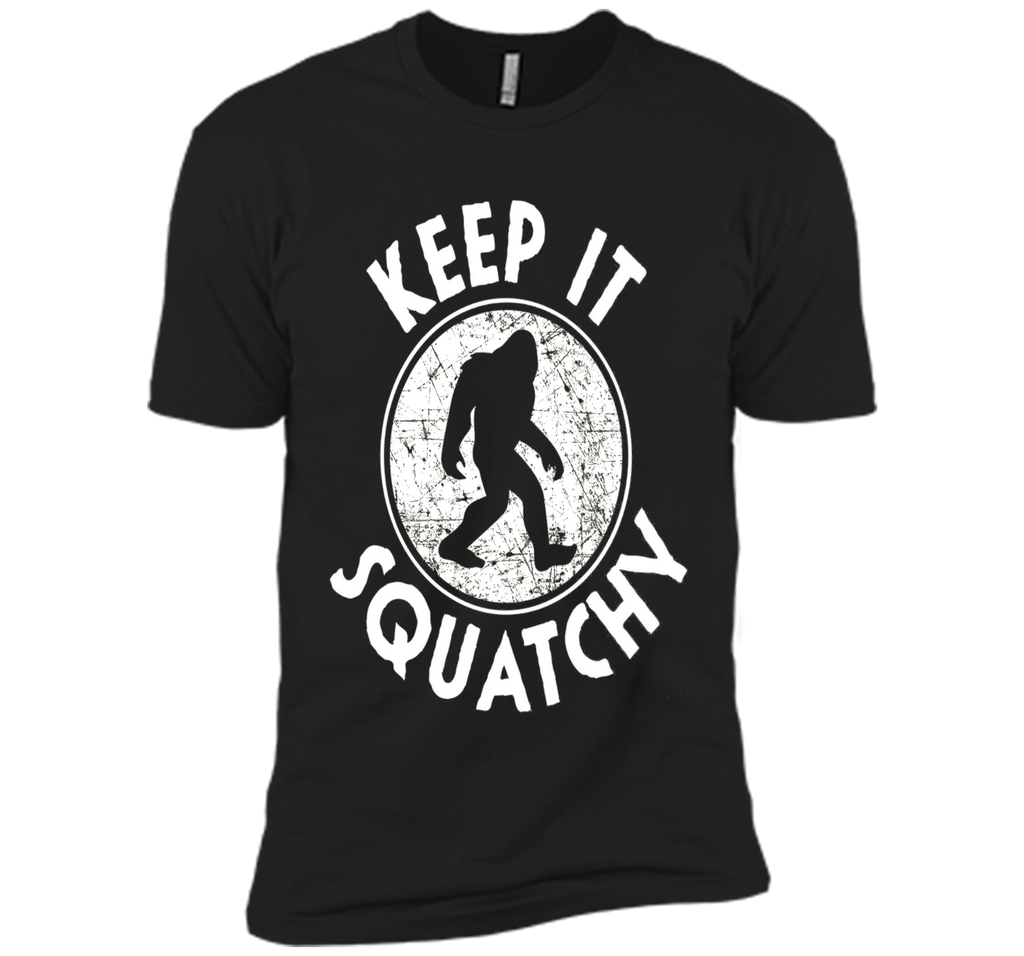Keep it Squatchy Bigfoot T-Shirt Funny Sasquatch Gift