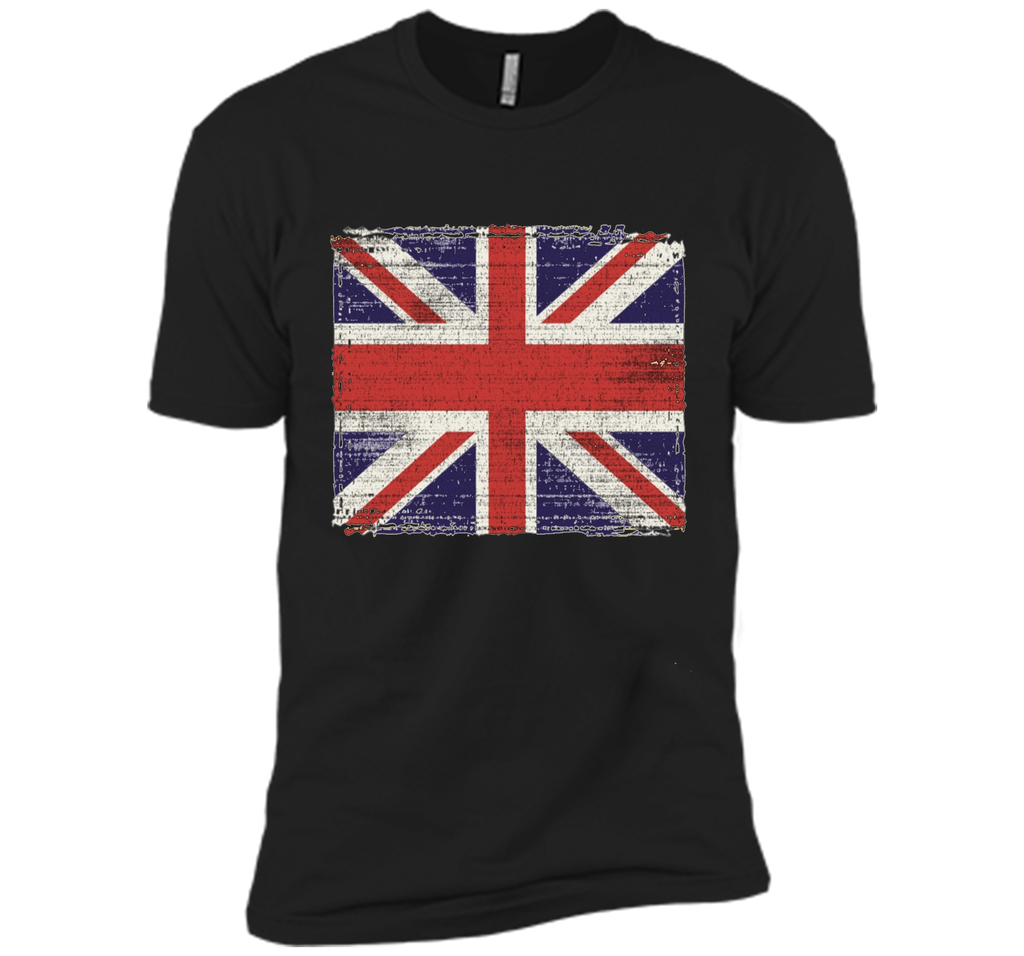 Union Jack T-shirt Vintage UK Flag Tee British Retro Flag
