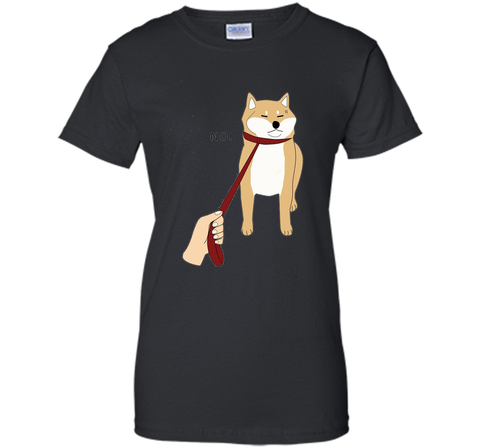 Cute Shiba Inu Shirt Nope - Doge Meme T-shirt W