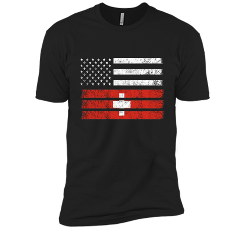 Swiss American Flag - USA Switzerland Shirt