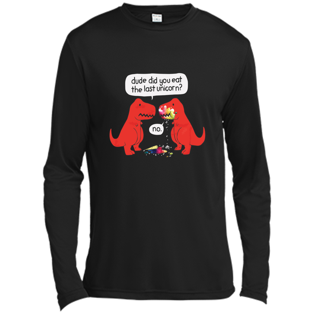 The Dude You Eat the Last Unicorn T-Shirt Dinosaurs