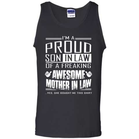 I'm A Proud Son In Law Of A Freaking Awesome Mother In Law t-shirt
