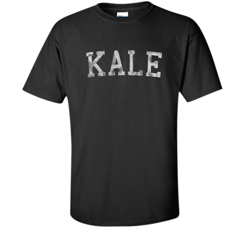 Retro Kale University Funny Vegan T-Shirt