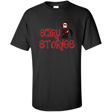 Death and scary stories halloween t shirt Custom Ultra Cotton