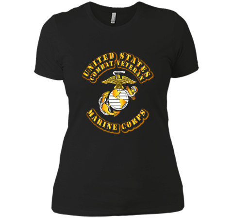 US Marine Corps - Combat Veteran Tshirt