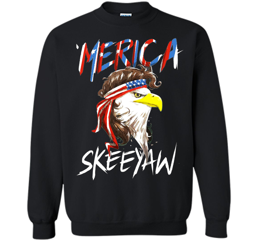 Eagle Mullet Merica American USA 4th of July Freedom T-shirt