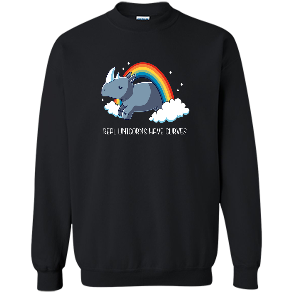 real unicorn have curves-lovely unicorn t shirt